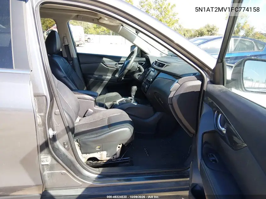 2015 NISSAN ROGUE VIN 5N1AT2MV1FC774158 — фото 5