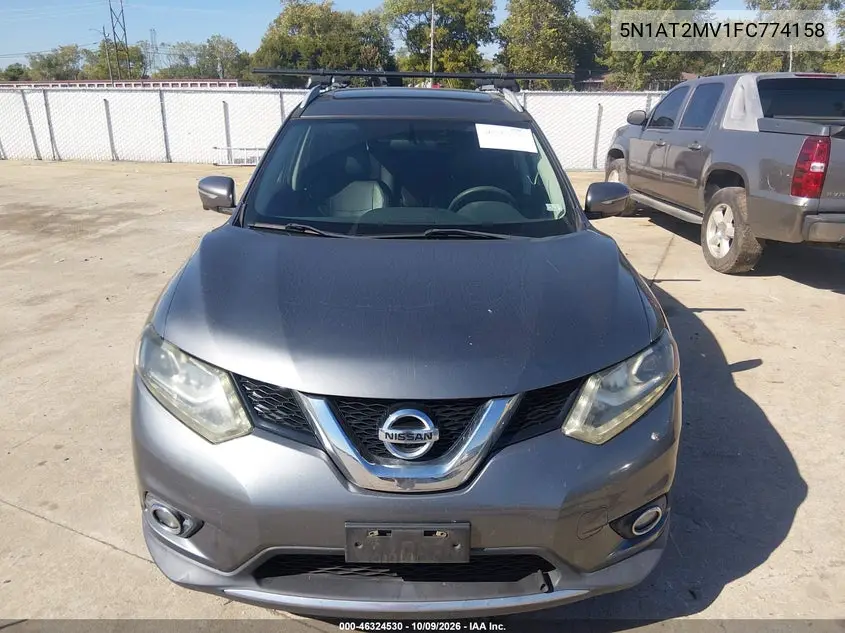2015 NISSAN ROGUE VIN 5N1AT2MV1FC774158 — фото 6