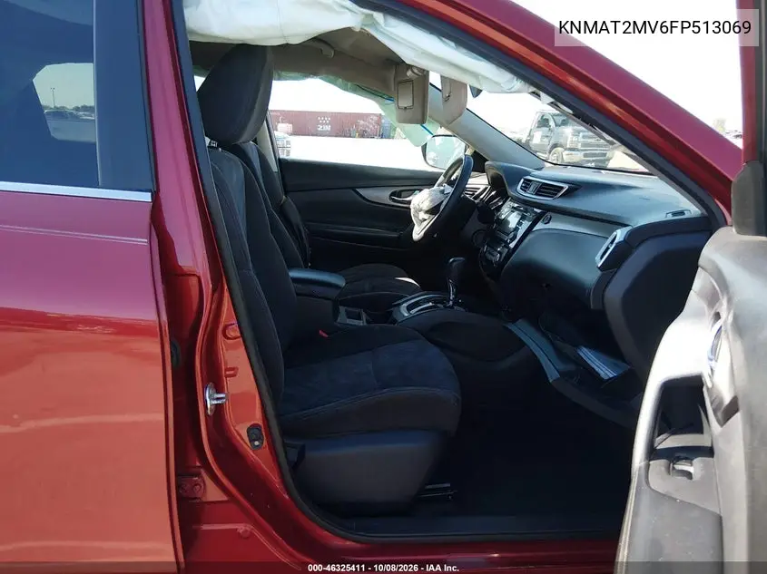 2015 NISSAN ROGUE VIN KNMAT2MV6FP513069 — фото 5