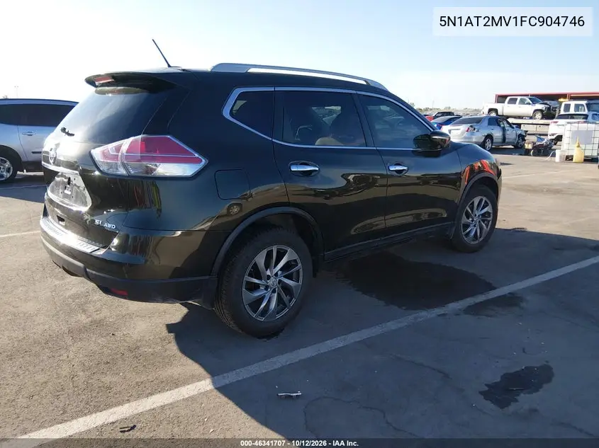 2015 NISSAN ROGUE VIN 5N1AT2MV1FC904746 — фото 4