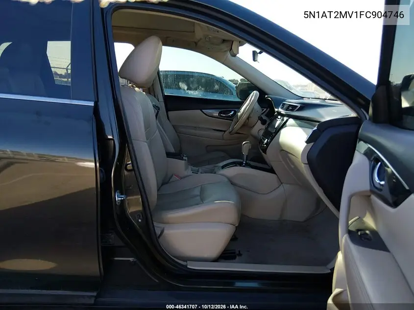 2015 NISSAN ROGUE VIN 5N1AT2MV1FC904746 — фото 5
