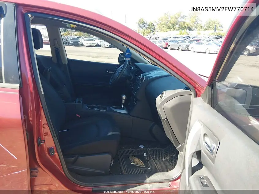 2015 NISSAN ROGUE VIN JN8AS5MV2FW770714 — фото 5