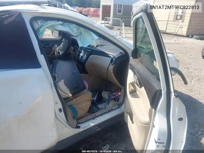 2015 NISSAN ROGUE VIN 5N1AT2MT9FC822813 — фото 5