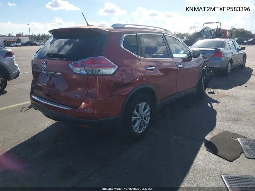 2015 NISSAN ROGUE VIN KNMAT2MTXFP583396 — фото 4