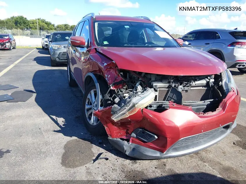 2015 NISSAN ROGUE VIN KNMAT2MTXFP583396 — фото 6