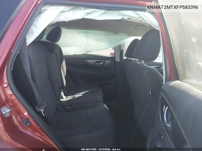 2015 NISSAN ROGUE VIN KNMAT2MTXFP583396 — фото 8