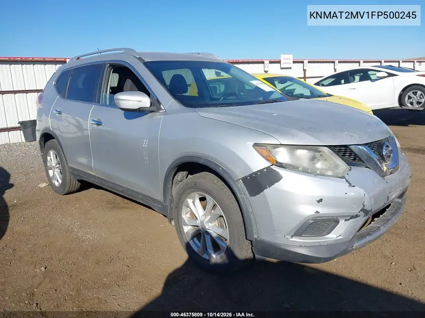 NISSAN ROGUE 2015, VIN KNMAT2MV1FP500245