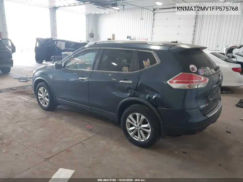 2015 NISSAN ROGUE VIN KNMAT2MV1FP575768 — фото 3