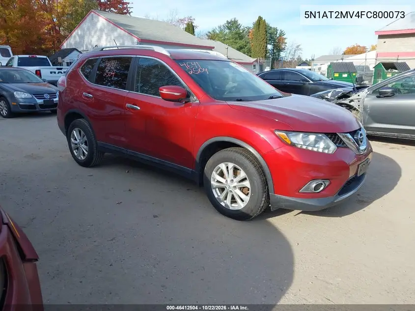 NISSAN ROGUE 2015, VIN 5N1AT2MV4FC800073