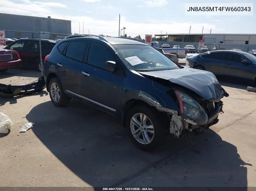 NISSAN ROGUE 2015, VIN JN8AS5MT4FW660343