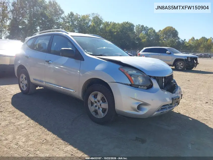 NISSAN ROGUE 2015, VIN JN8AS5MTXFW150904