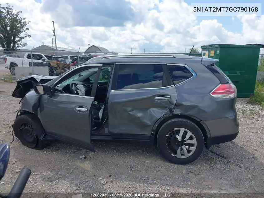 2016 NISSAN ROGUE VIN 5N1AT2MT7GC790168 — фото 13