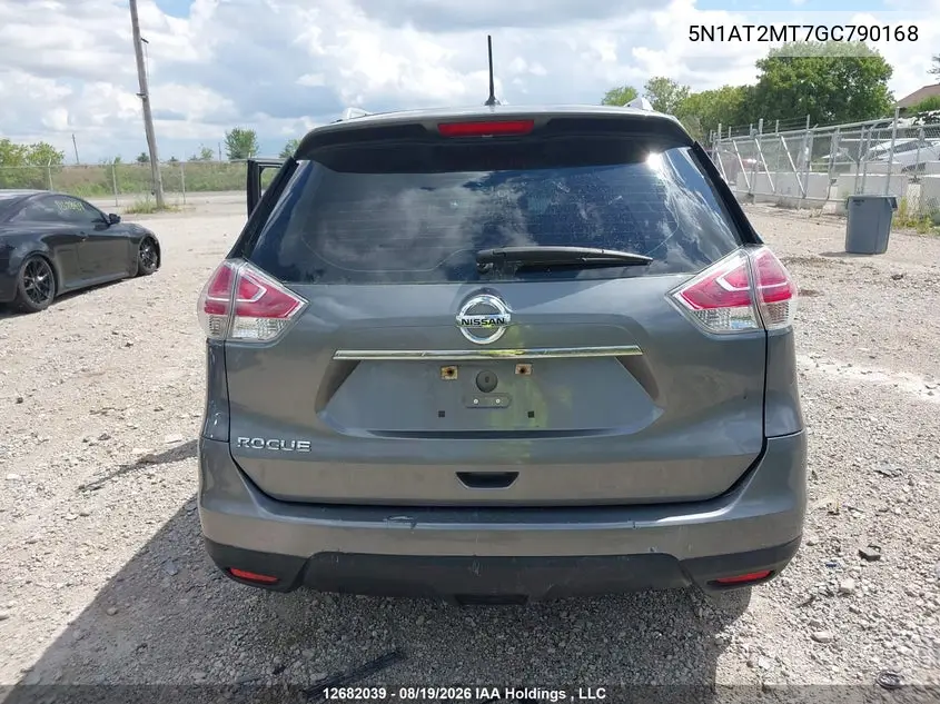 2016 NISSAN ROGUE VIN 5N1AT2MT7GC790168 — фото 15