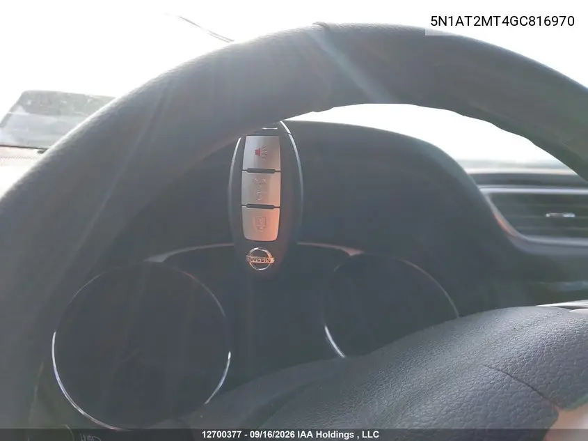 2016 NISSAN ROGUE VIN 5N1AT2MT4GC816970 — фото 11