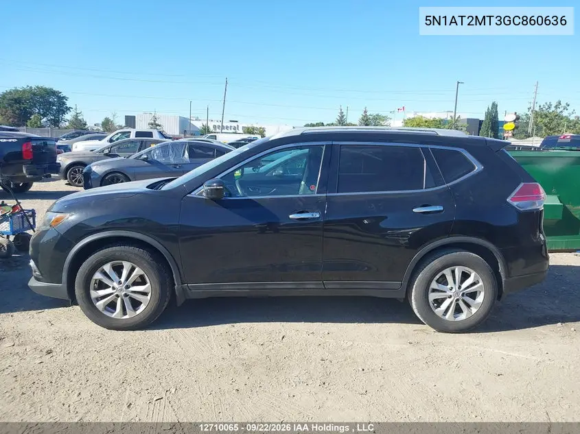 2016 NISSAN ROGUE VIN 5N1AT2MT3GC860636 — фото 14