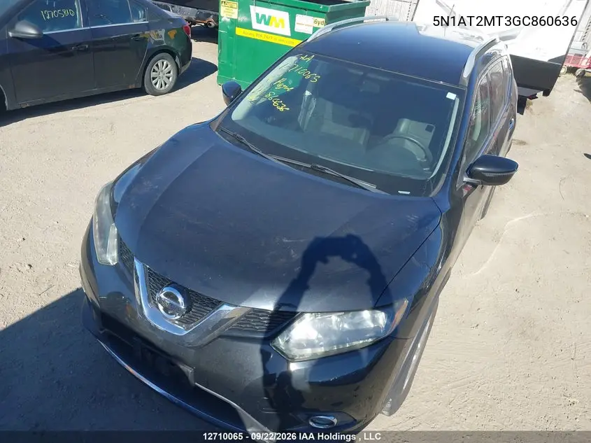 2016 NISSAN ROGUE VIN 5N1AT2MT3GC860636 — фото 6