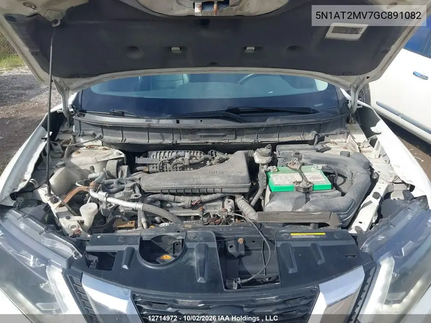 2016 NISSAN ROGUE VIN 5N1AT2MV7GC891082 — фото 10