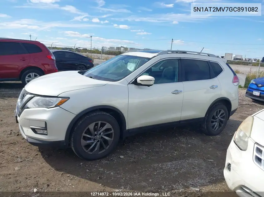 2016 NISSAN ROGUE VIN 5N1AT2MV7GC891082 — фото 14