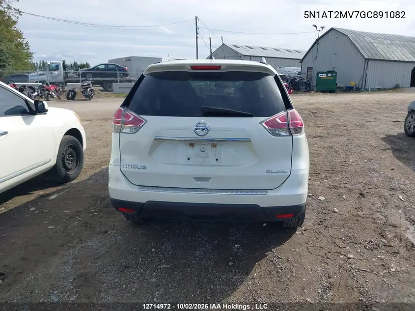 2016 NISSAN ROGUE VIN 5N1AT2MV7GC891082 — фото 16