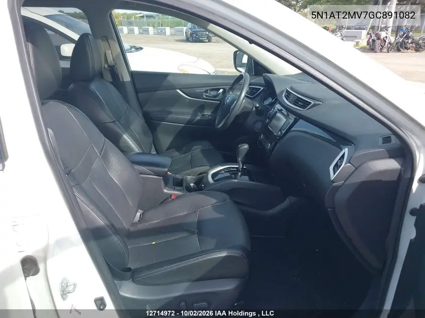 2016 NISSAN ROGUE VIN 5N1AT2MV7GC891082 — фото 5