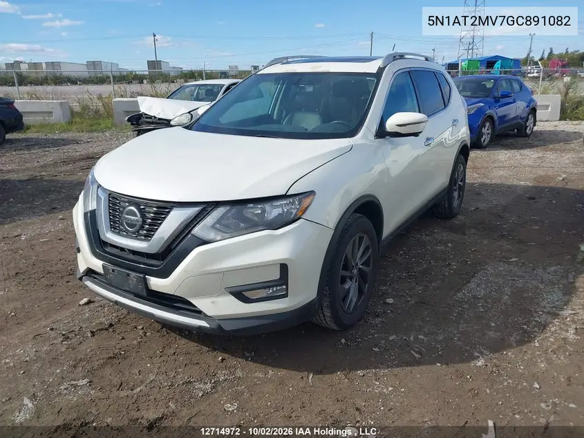 2016 NISSAN ROGUE VIN 5N1AT2MV7GC891082 — фото 6