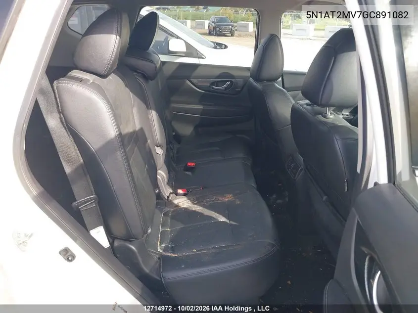 2016 NISSAN ROGUE VIN 5N1AT2MV7GC891082 — фото 8