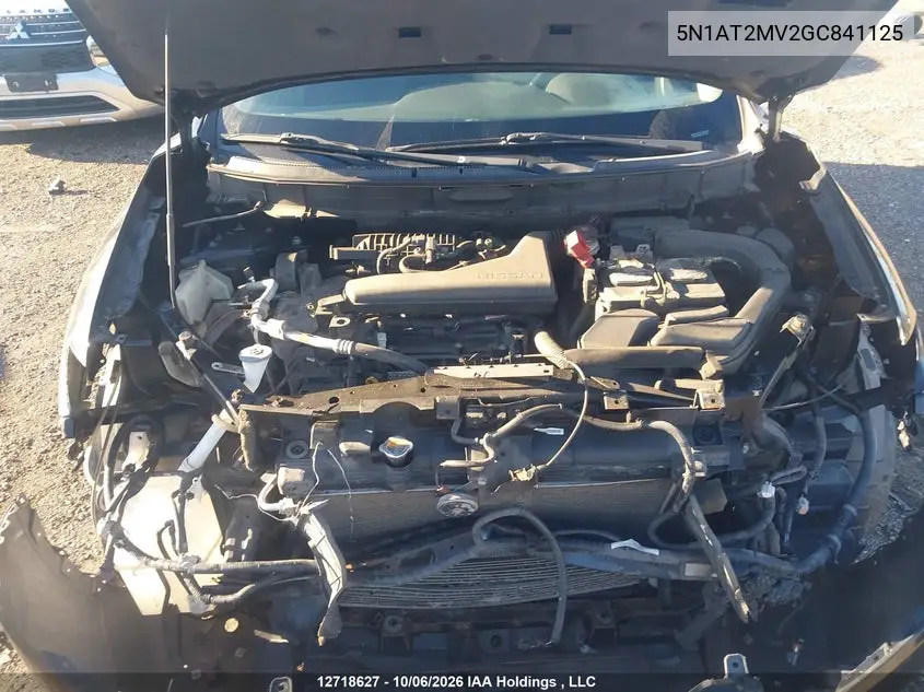 2016 NISSAN ROGUE VIN 5N1AT2MV2GC841125 — фото 10