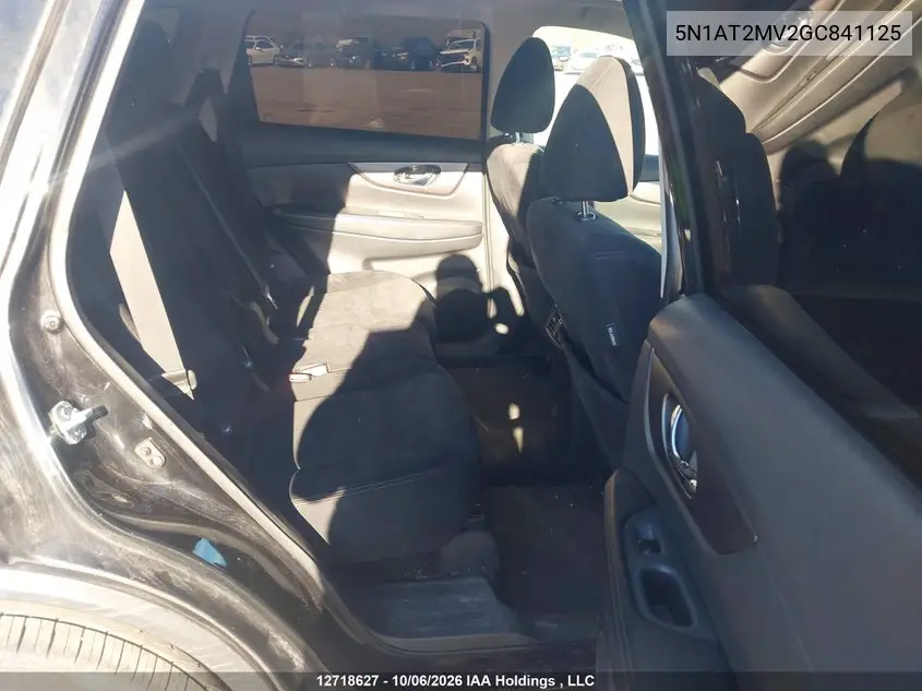 2016 NISSAN ROGUE VIN 5N1AT2MV2GC841125 — фото 8