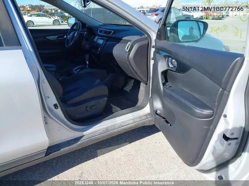 2016 NISSAN ROGUE VIN 5N1AT2MV1GC772766 — фото 5