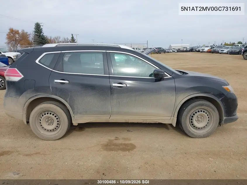 2016 NISSAN ROGUE VIN 5N1AT2MV0GC731691 — фото 13