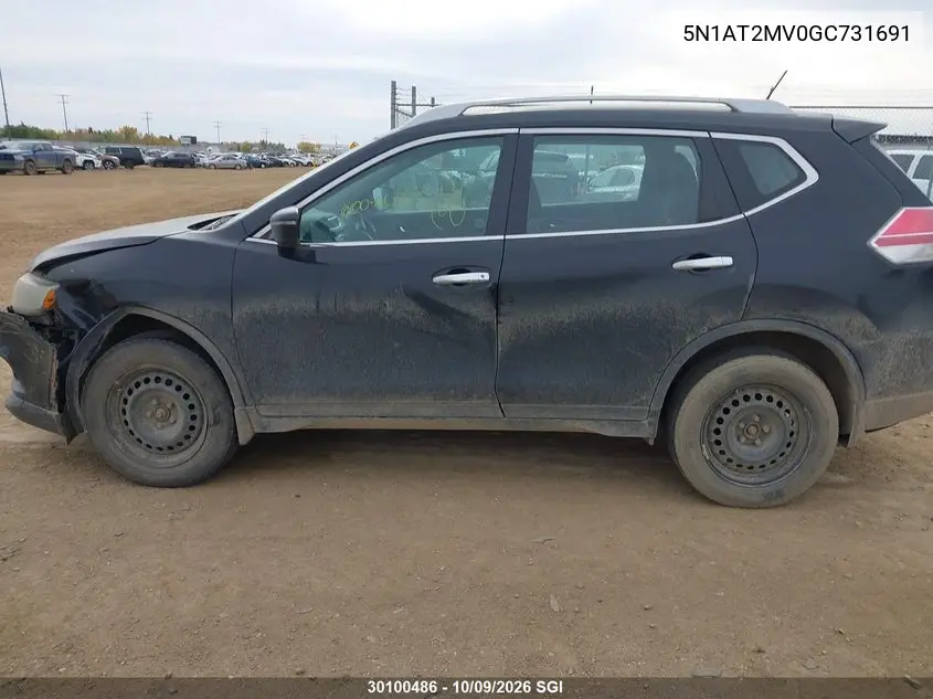 2016 NISSAN ROGUE VIN 5N1AT2MV0GC731691 — фото 14