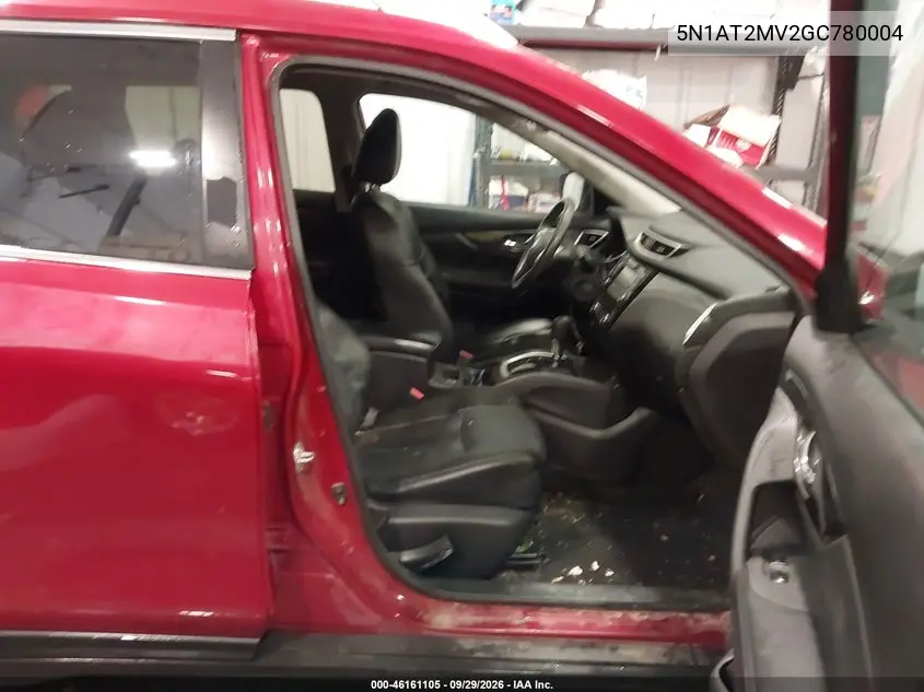 2016 NISSAN ROGUE VIN 5N1AT2MV2GC780004 — фото 5