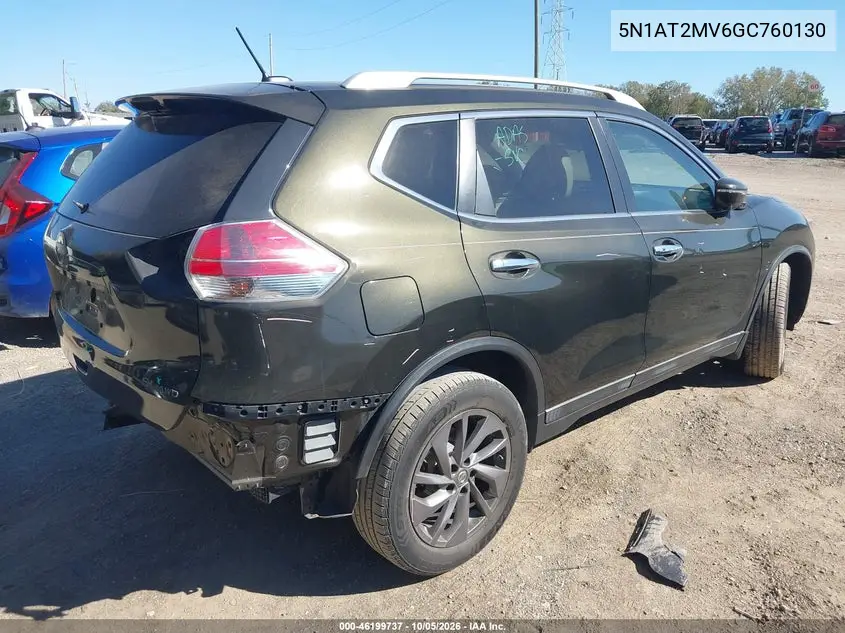 2016 NISSAN ROGUE VIN 5N1AT2MV6GC760130 — фото 4