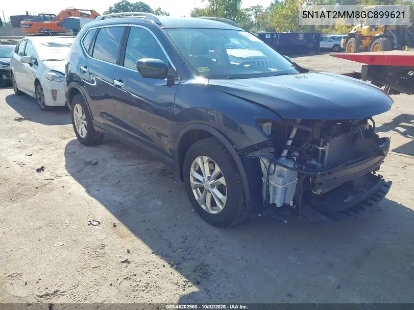 NISSAN ROGUE 2016, VIN 5N1AT2MM8GC899621