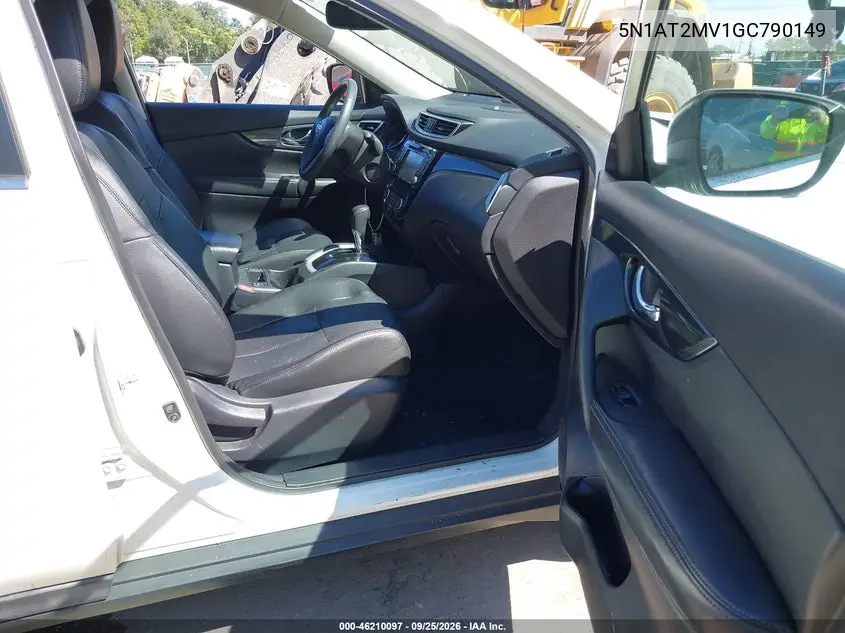 2016 NISSAN ROGUE VIN 5N1AT2MV1GC790149 — фото 5
