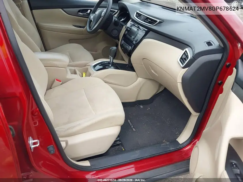 2016 NISSAN ROGUE VIN KNMAT2MV8GP678624 — фото 5
