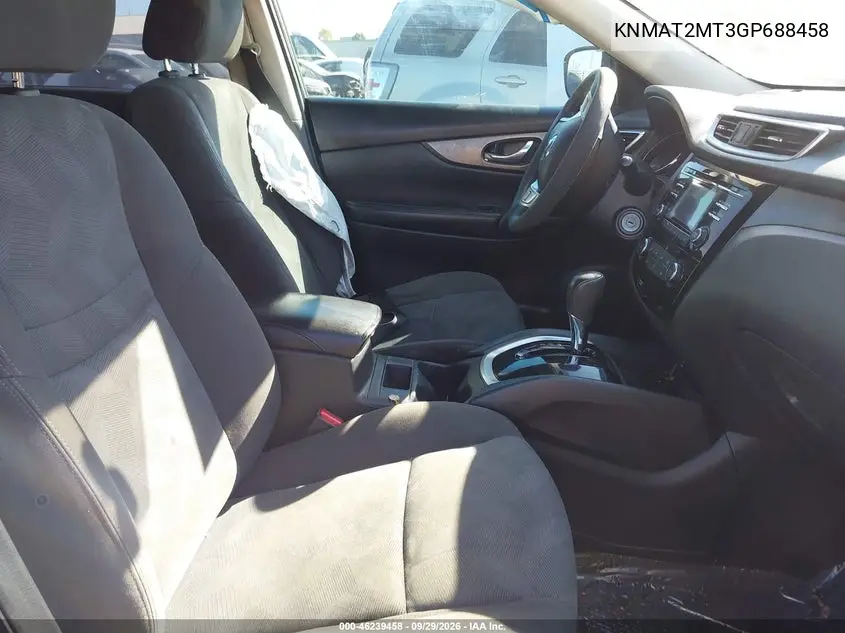 2016 NISSAN ROGUE VIN KNMAT2MT3GP688458 — фото 5