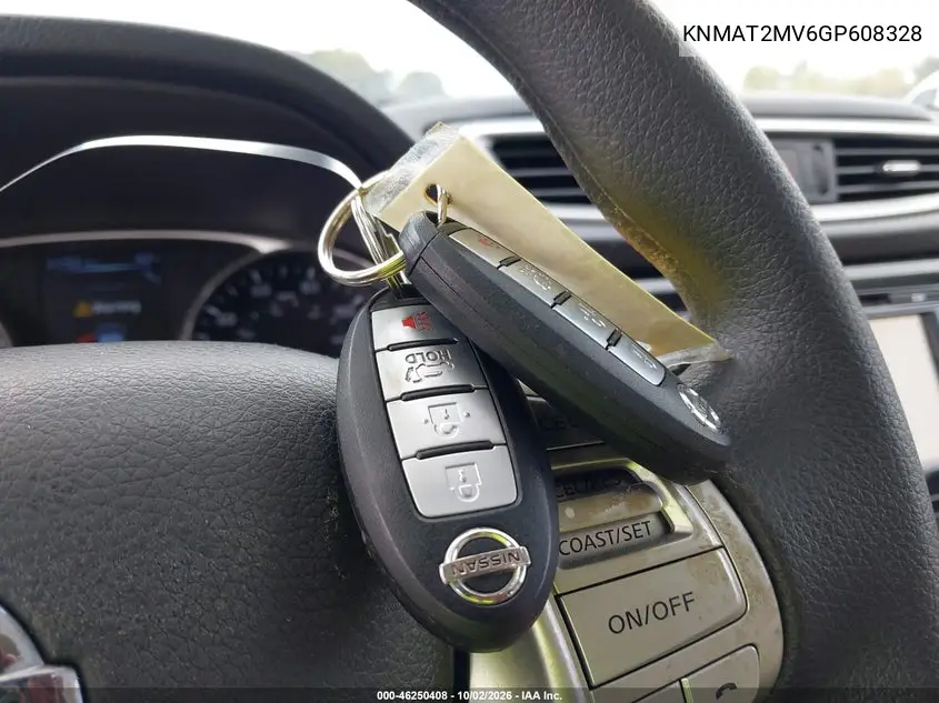 2016 NISSAN ROGUE VIN KNMAT2MV6GP608328 — фото 11