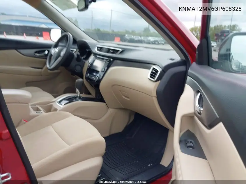 2016 NISSAN ROGUE VIN KNMAT2MV6GP608328 — фото 5