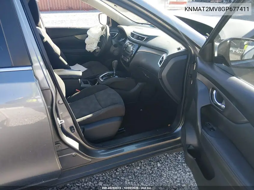 2016 NISSAN ROGUE VIN KNMAT2MV8GP677411 — фото 5