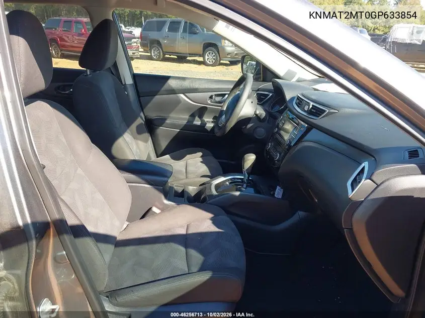 2016 NISSAN ROGUE VIN KNMAT2MT0GP633854 — фото 5
