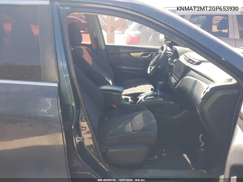 2016 NISSAN ROGUE VIN KNMAT2MT2GP653930 — фото 5
