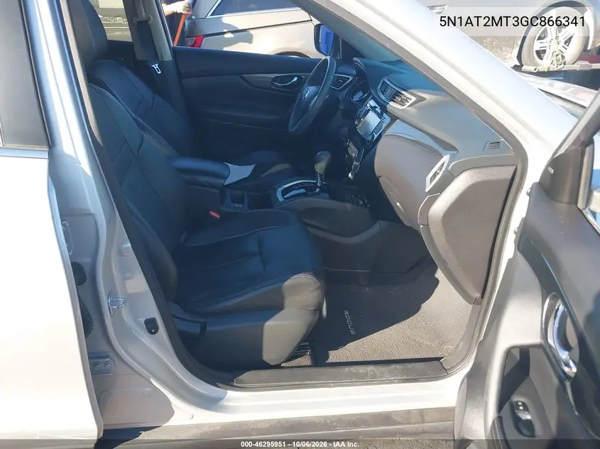 2016 NISSAN ROGUE VIN 5N1AT2MT3GC866341 — фото 5