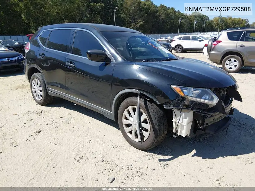 NISSAN ROGUE 2016, VIN KNMAT2MVXGP729508