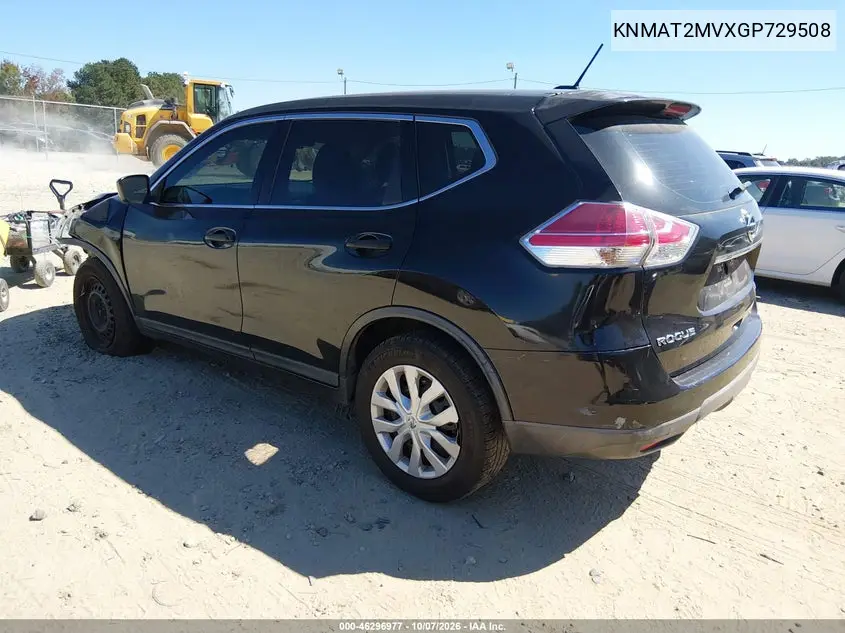 2016 NISSAN ROGUE VIN KNMAT2MVXGP729508 — фото 3