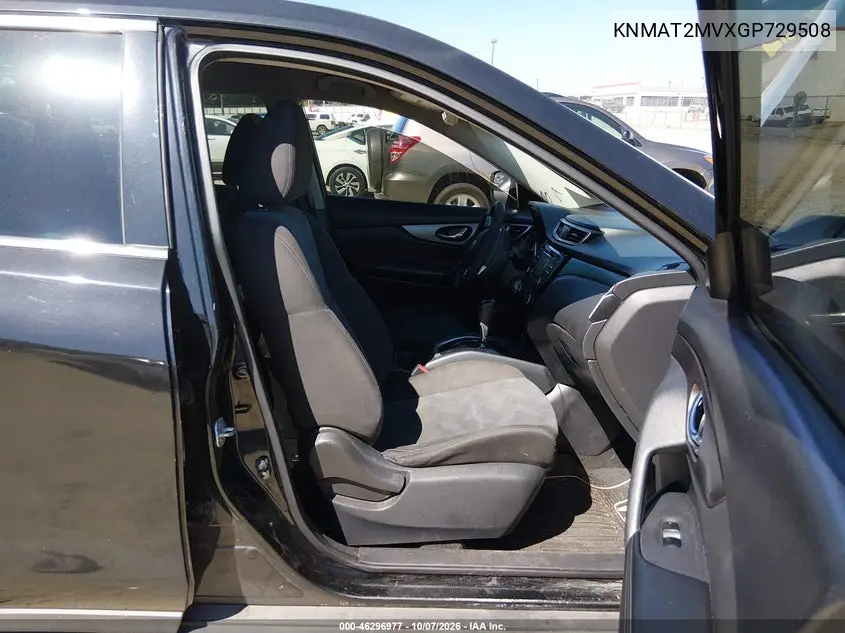 2016 NISSAN ROGUE VIN KNMAT2MVXGP729508 — фото 5