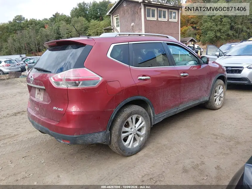2016 NISSAN ROGUE VIN 5N1AT2MV6GC871406 — фото 4
