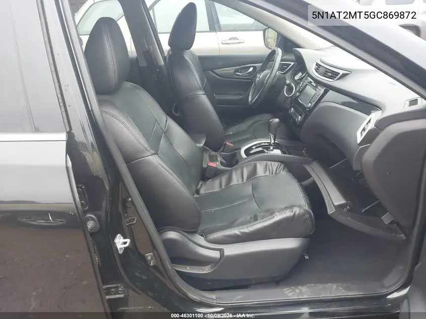 2016 NISSAN ROGUE VIN 5N1AT2MT5GC869872 — фото 5