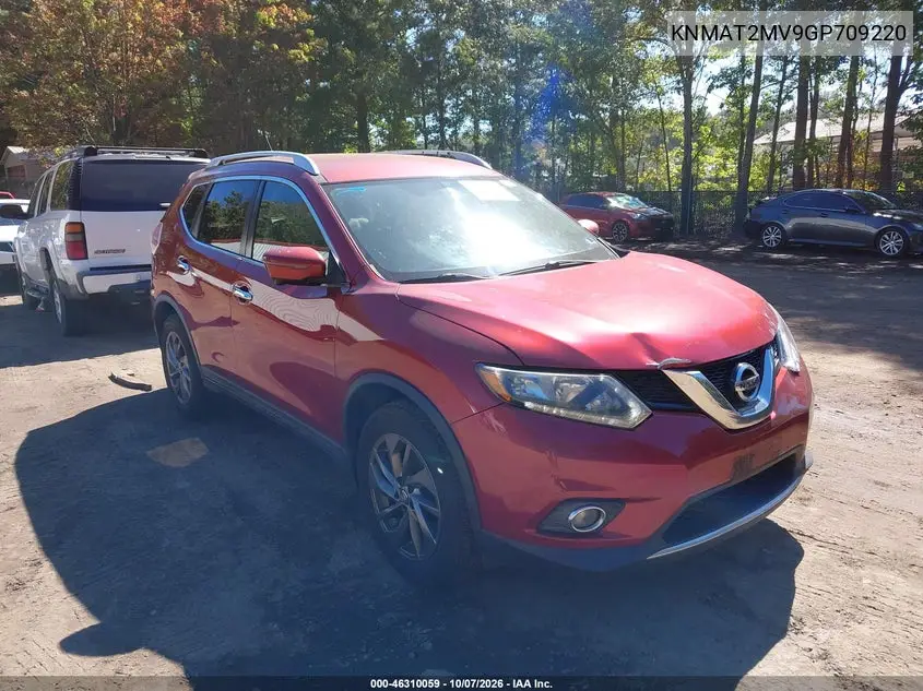 NISSAN ROGUE 2016, VIN KNMAT2MV9GP709220
