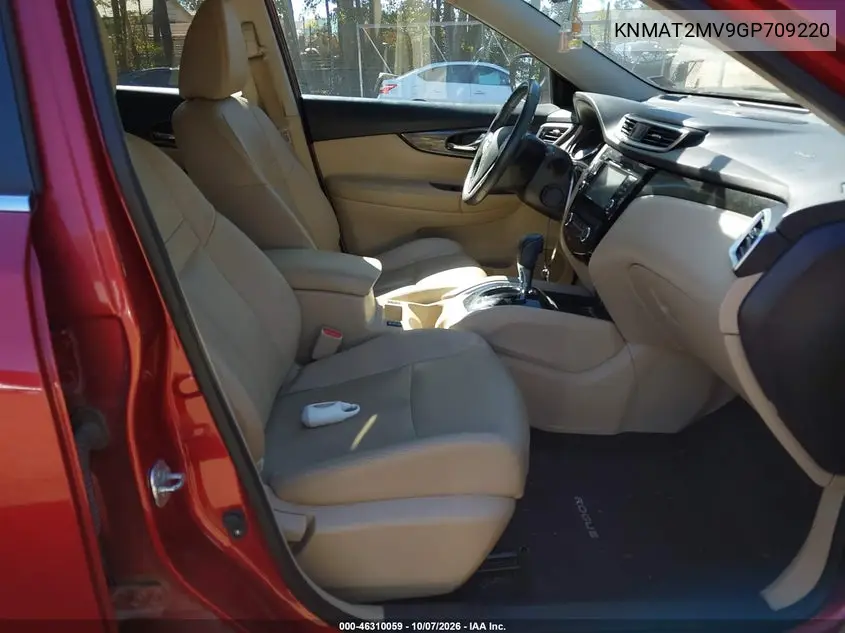 2016 NISSAN ROGUE VIN KNMAT2MV9GP709220 — фото 5